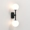 Dekorativní - AST 1429005 Nástěnné svítidlo Tacoma Twin 2x3.5W G9 bez stínítka černá - ASTRO Lighting