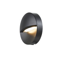 Nástěnná - LA 1002868 DOWNUNDER OUT round WL, Outdoor, nástěnné vestavné LED svítidlo, antracitové, 3000K - BIG WHITE (SLV)