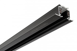 Lišty a příslušenství IVELA - IMPR 710511 Deko-Light 3-fázový kolejnicový systém - D Line DALI vestavná lišta s křídly 3m, černá