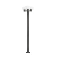 Sloupková - FARO 74436F3-04 MUFFIN sloupková lampa, tmavě šedá, 3XE27 - FARO