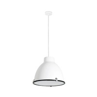 Polokoule - FARO 68563 CHARLOTTE závěsné svítidlo, bílá - FARO