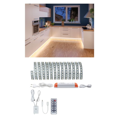 Přisazená - P 5059 MaxLED 500 kuchyňský set Comfort sokl 5m 30W 550lm/m 2700K 60VA - PAULMANN - foto 1