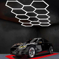 Lineární LED světla - Hexagon SET Lights 14HEXS 456W s příslušenstvím