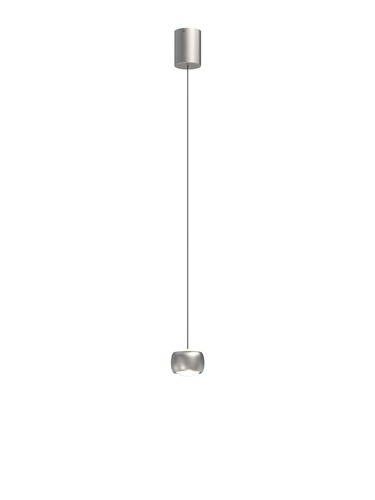 Subtilní - GT 6039-103 Závěsné svítidlo Quiberon 6W 600lm 3000K matný nikl - GeeTi - foto 1