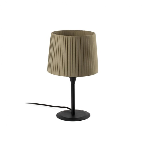 Stolní lampy dekorační - FARO 64317-37 SAMBA černá/skládaná zelená mini stolní lampa - FARO - foto 1
