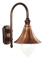 Nástěnná - LAN 100A01S Venkovní nástěnné svítidlo LAMPARA E27 100W hnědá + měď - LANDA Lighting