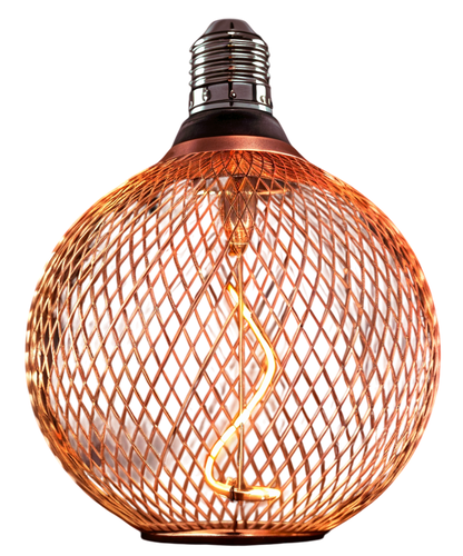 E27 - LED žárovka E27 2.5W COPPER - ZLATÉ SKLO - foto 1