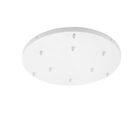 Kotvící prvky, držáky, závěsy - FAN BASE-S-R9-BCO Rozeta PIREX kruhový rám bílá A 9 FORI 52x4,1cm - FANEUROPE