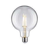E27 - P 28959 Filament 230V LED Globe G125 E27 9W 2700K čirá - PAULMANN