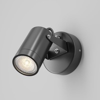 Nástěnná - M O025WL-01B Nástěnné svítidlo Scope 50W GU10 černý hliník IP65 bodové venkovní osvětlení  - MAYTONI