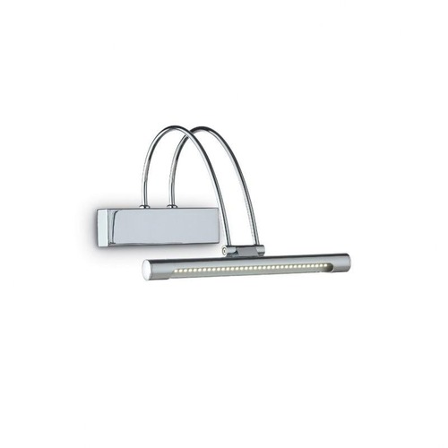 Nad obrazy/zrcadla - ILUX 005386  LED Nástěnné svítidlo Ideal Lux Bow AP36 cromo 005386 chromové 26cm   - IDEALLUX - foto 1