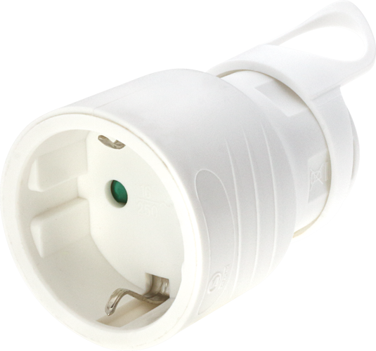 Zásuvky a adaptéry - Napájecí zásuvka IP20 - foto 1