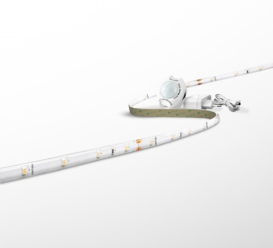 Dekorační - CEN KIT-SENSOR LED pásek s pohybovým čidlem pod postel vč. Napájení 7W 3000K 2400mm - CENTURY - foto 1
