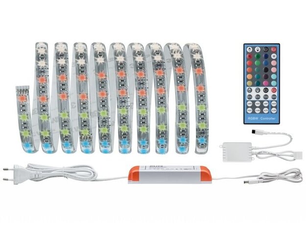 Dekorační - P 70628 MaxLED RGBW - základní sada izolovaná 3m 36W, funkce výměny barev - PAULMANN - foto 1