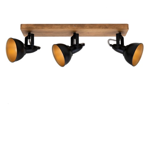 Bodová - BRI 2901-035 Bodové svítidlo 50 cm 3x E14 25W černá - BRILONER - foto 1