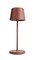 Na stůl - IMPR 346079 AKCE - Deko-Light nabíjecí svítidlo, Canis Mini, 2,3 W, 2200/3000 K, 3,7V DC 110 lm terakota IP65