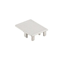 Krytky pro Al profily - IMPR 988142 Deko-Light koncovka pro Combo profil klick U, 25 + V5-U-2510, pokovené, 1