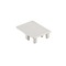 Krytky pro Al profily - IMPR 988142 Deko-Light koncovka pro Combo profil klick U, 25 + V5-U-2510, pokovené, 1