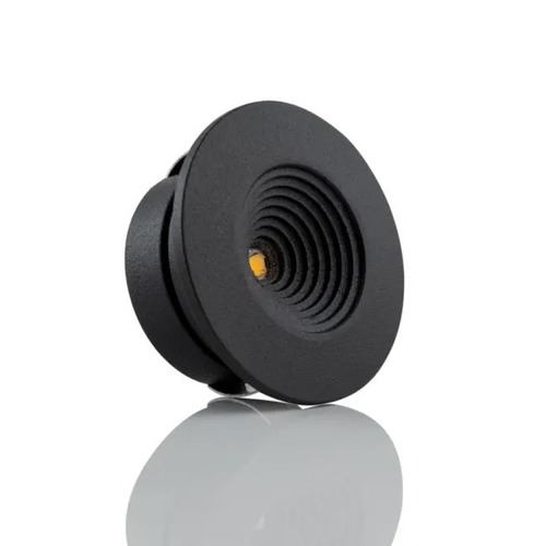 Kruhová - SLC SLC1207 Zápustné svítidlo Mini One Fixed černé 3W 165lm 3000K 3m kabel IP44 100° Ra90 - TLG - foto 1