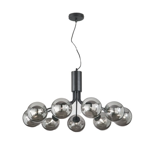 Dekorativní - FAN I-HONEY-S9-NER Závěsné svítidlo Honey, černé, 9 x G9, 83,4 x 161 cm - FANEUROPE - foto 1