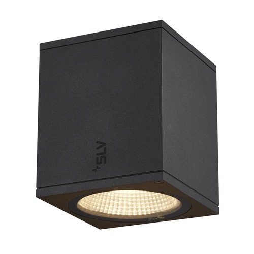 Přisazená - LA 1003421 ENOLA SQUARE M Outdoor, stropní LED svítidlo, antracitové - BIG WHITE (SLV) - foto 1