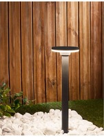 Sloupková - NV 9207167 Venkovní sloupkové svítidlo SUITE tmavě šedý hliník a akryl 18 LED 12W 3000K 100-240V 140st. IP54 - NOVA LUCE