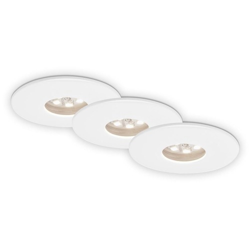 Kruhová - BRI 7240036 3ks sada LED vestavné svítidlo, pr. 4,5 , 1,8 W, bílé (starý kód: BRI 7240-036) - BRILONER - foto 1