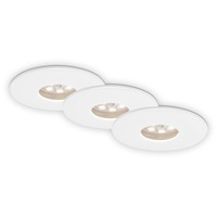 Kruhová - BRI 7240036 3ks sada LED vestavné svítidlo, pr. 4,5 , 1,8 W, bílé (starý kód: BRI 7240-036) - BRILONER