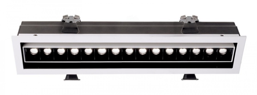 Hranatá - IMPR 565258 Zápustné svítidlo Ceti 15 Adjust bílá 30W LED 3000K 2400lm - LIGHT IMPRESSIONS - foto 1