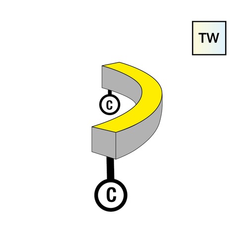 Příslušenství pro LED pásky - SLC S1624S-TW-C Napájení pro NeonFlex 24V Side-Bend TW C - TLG - foto 1