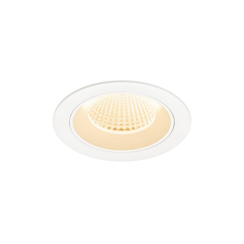 Kruhová - LA 1009608 NUMINOS® M Stropní vestavné svítidlo, 2700 K, 40°, IP20, kulaté, bílé - BIG WHITE (SLV) - foto 1