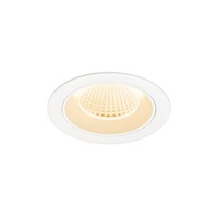 Kruhová - LA 1009608 NUMINOS® M Stropní vestavné svítidlo, 2700 K, 40°, IP20, kulaté, bílé - BIG WHITE (SLV)