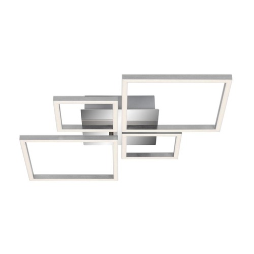 Hranatá - BRILO 3128018 LED rám 75 cm 2x48W 4000lm chrom (starý kód: BRILO 3128-018) - BRILO - foto 1