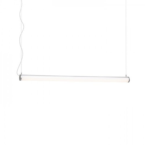 Podélná - RED R12948 //  ROLINA závěsná stříbrnošedá mléčný akryl 230V LED 30W 3000K - RED - DESIGN RENDL - foto 1