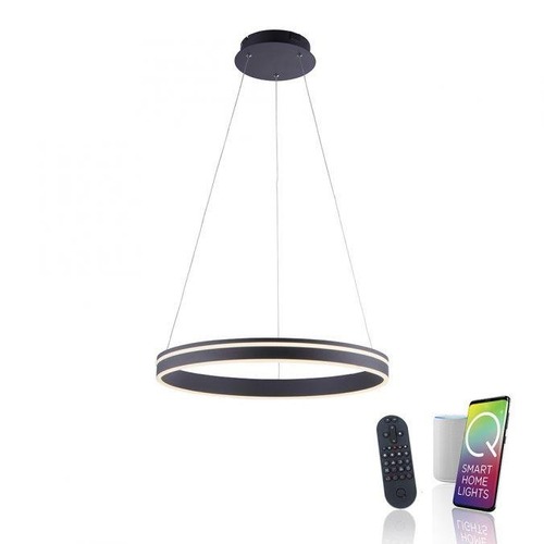 Kruhová - PN 8411-13 Q-VITO, LED závěsné svítidlo, Smart Home, průměr 59cm ZigBee 2700-5000K - PAUL NEUHAUS - foto 1