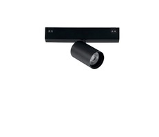 Lištové INTEC 48V - FAN DAVINCI-FANS-B-5C Systém 48 V - reflektor Davinci Fans, černý, LED, 5 W, 490 lm, 3000 K, 16,1 x 10 x 6,5 cm - FANEUROPE