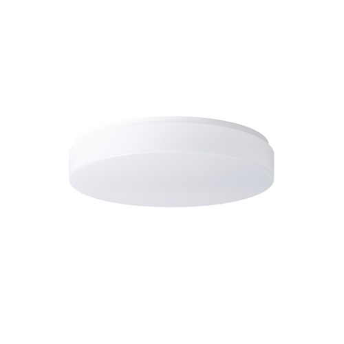 Kruhová - OS DEL73509 DELIA 2A stropní/nástěnné plastové svítidlo bílá IP54 4000 K 25W LED HF - OSMONT - foto 1