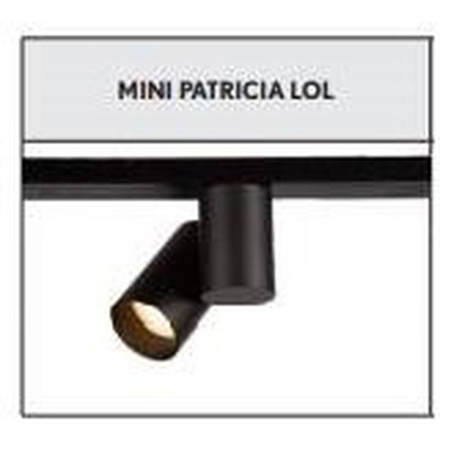 Lištové ALARIK - BPM 450002.01.BK-BK.24.ST.9.30 Svítidlo PATRICIA LOL do lišty ALARIK MINI 6W černé - BPM - foto 1