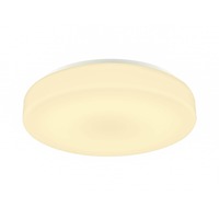 Nástěnná - LA 1002077 LIPSY 50 Drum CW, LED venkovní nástěnné a stropní nástavbové svítidlo, bílá, IP44 3000/4000K - BIG WHITE (SLV)