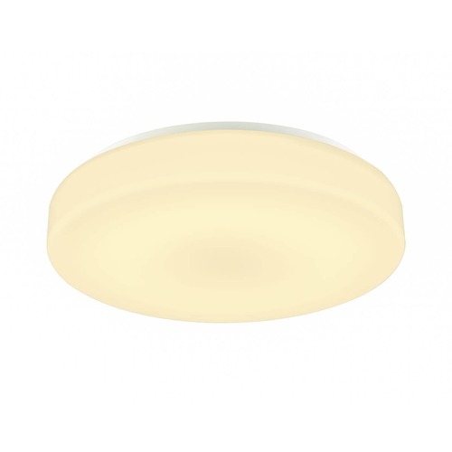 Nástěnná - LA 1002077 LIPSY 50 Drum CW, LED venkovní nástěnné a stropní nástavbové svítidlo, bílá, IP44 3000/4000K - BIG WHITE (SLV) - foto 1