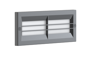 LED nástěnné svítidla - Nástěnná svítidla Hliníková průhledná PC E27 Socket IP54