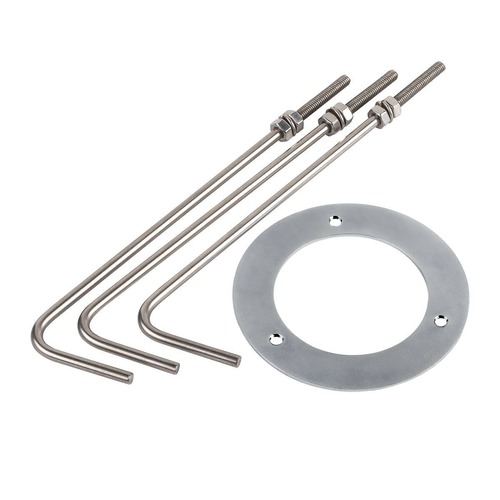 Příslušenství - LA 1006382 M-POL zemní kotva nerezová ocel - BIG WHITE (SLV) - foto 1