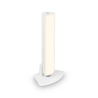 Na stůl - BRILO 7474016 LED nabíjecí stolní lampa, 30 cm, paměť, 7W, 700lm, bílé - BRILO