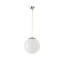 Koule - OS ISI66037 ISIS P2 závěsné plastové svítidlo nerez broušená / bílá IP40 3000 K 20W LED DALI (původní kód OS 66037) - OSMONT