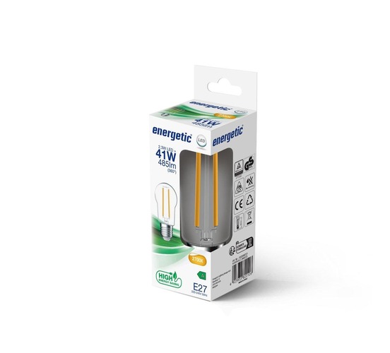 E27 - NOR 5222000721 A-Class E27 G45 2700K 485lm - NORDLUX - foto 1