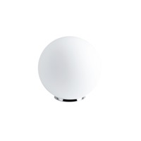 Stolní lampy dekorační - OS BIA50540 BIANCA 3 stolní skleněná lampa chrom / bílá IP40 60W E27 (původní kód OS 50540) - OSMONT