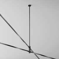 Lištové Magnetic Maytoni Flarity - M TRA159C-D1-B Upevnění ke stropu dvojité dlouhé 700 mm pro magnetickou lištu 24 V Flarity TRA159C-D1-B - MAYTONI