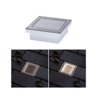 Zapuštěná - P 94238 Solární LED zemní svítidlo Aron 10x10 cm pohybové čidlo - PAULMANN