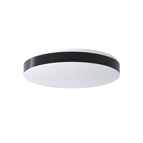 Kruhová - OS DEL69548 DELIA C3 stropní/nástěnné plastové svítidlo bílá / černá IP54 4000 K 48W LED HF - OSMONT - foto 1