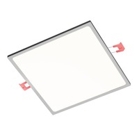 Hranatá - RED R12174 SLENDER SLIM SQ 22 zápustná černý chrom 230V LED 30W 3000K - RED - DESIGN RENDL